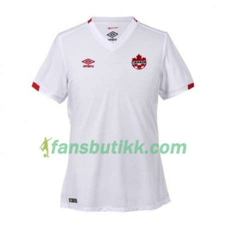 Fotballdrakt Canada Bortetrøye VM - Kvinner 2019 Kortermet